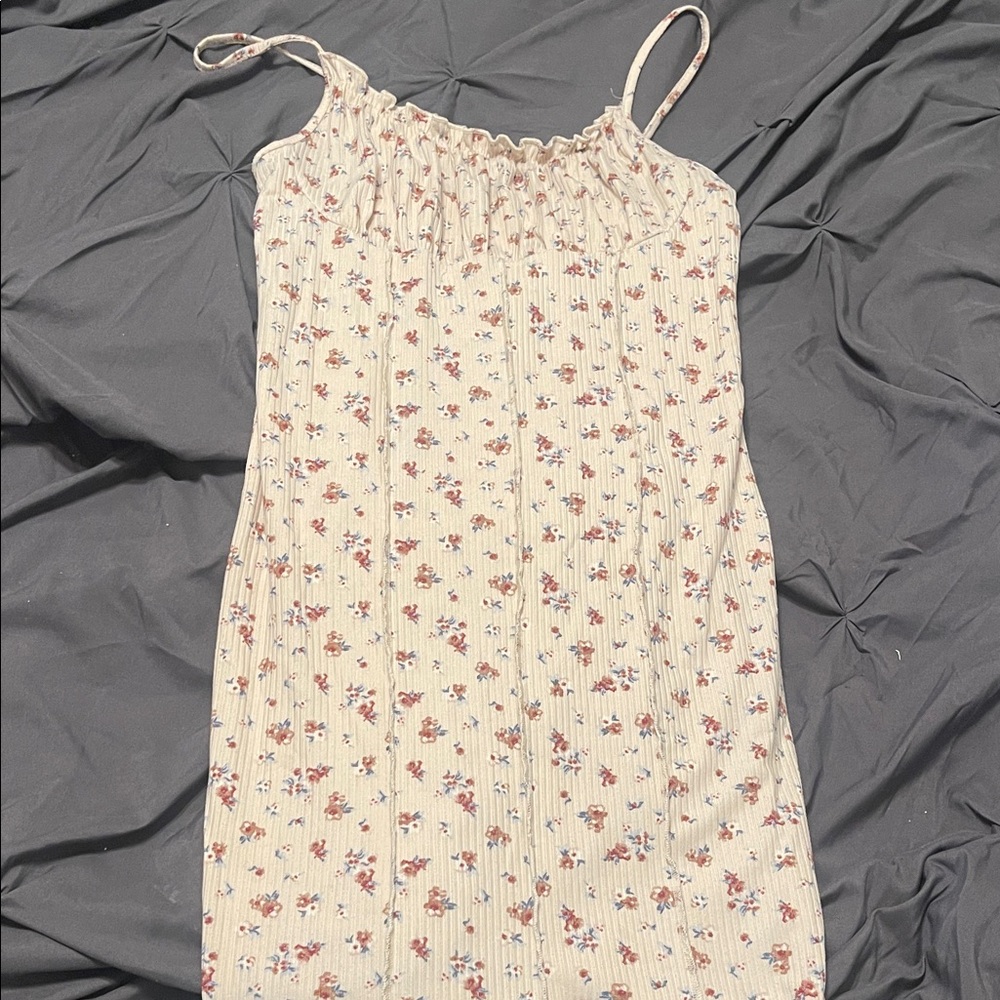 Floral Spaghetti Strap Dress